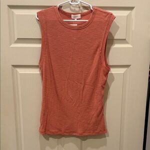 Bohme Terracotta Sleeveless Muscle Tee